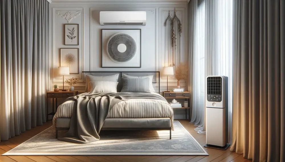 Ar-condicionado portátil para quarto
